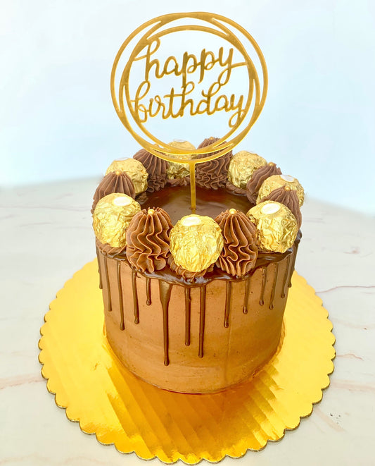 Ferrero Rocher Drip Cake