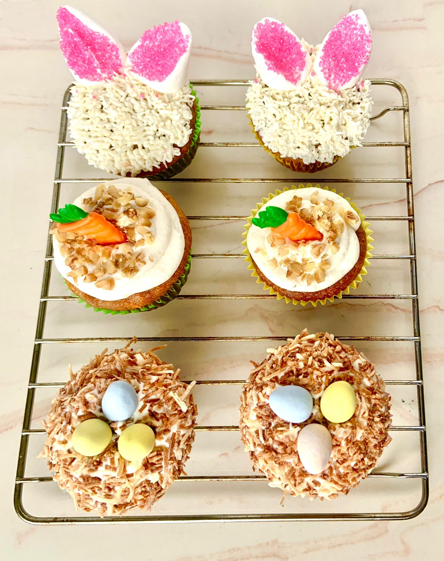 Easter Themed Cupcakes