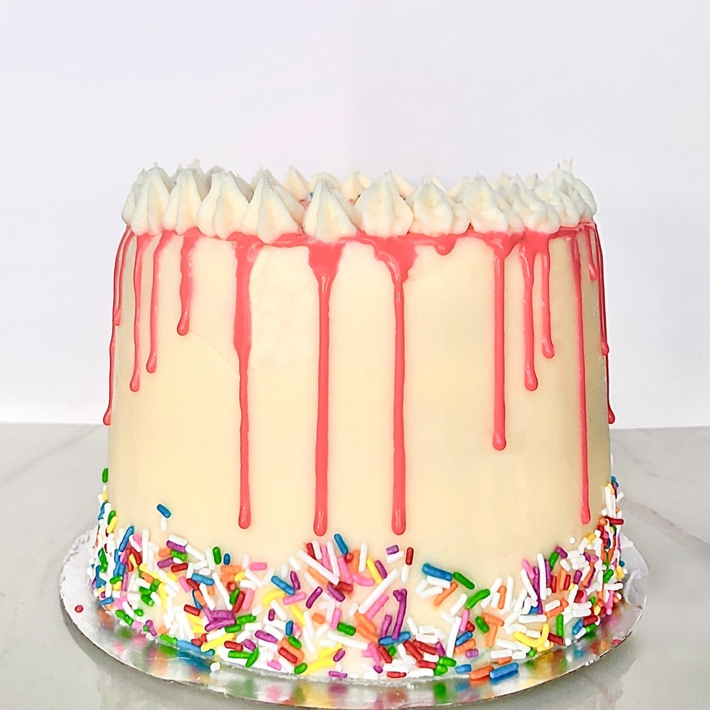 Funfetti Drip Cake